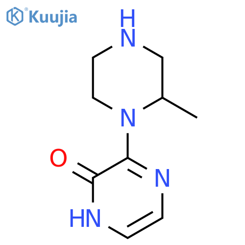 3-(2-Methylpiperazin-1-yl)-1,2-dihydropyrazin-2-one structure