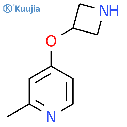 4-(Azetidin-3-yloxy)-2-methylpyridine structure