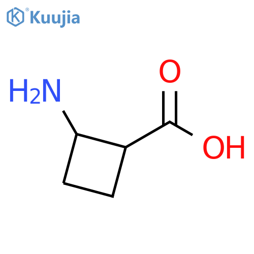 2-aminocyclobutanecarboxylic acid structure