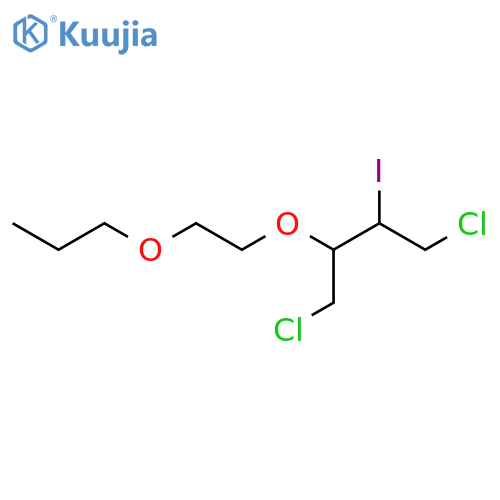 1,4-dichloro-2-iodo-3-(2-propoxyethoxy)butane structure