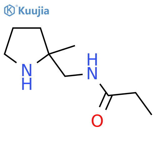 N-[(2-Methylpyrrolidin-2-yl)methyl]propanamide structure
