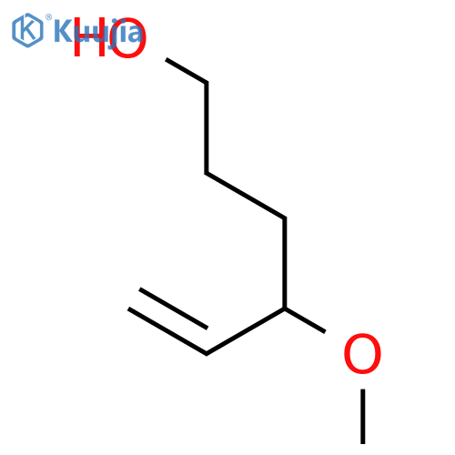 5-Hexen-1-ol, 4-methoxy- structure