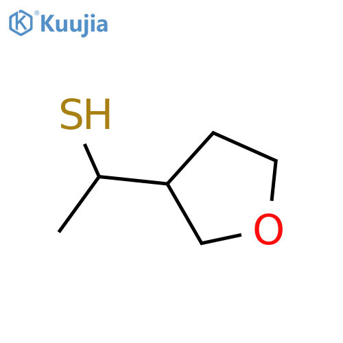 1-(Oxolan-3-yl)ethane-1-thiol structure