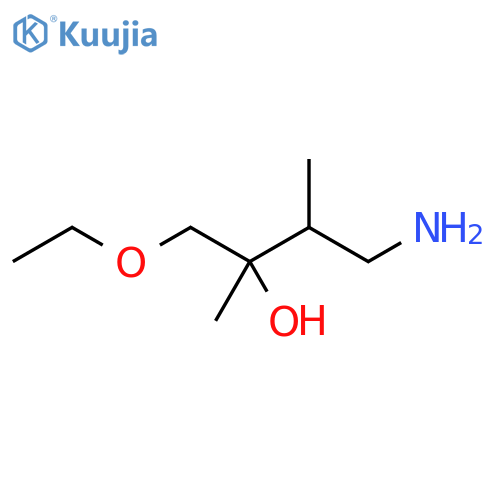 2-Butanol, 3-(aminomethyl)-2-(ethoxymethyl)- structure