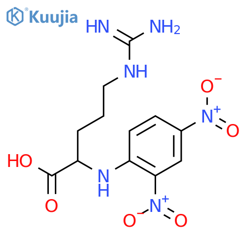 Nα-(2,4-Dinitrophenyl)-L-arginine structure