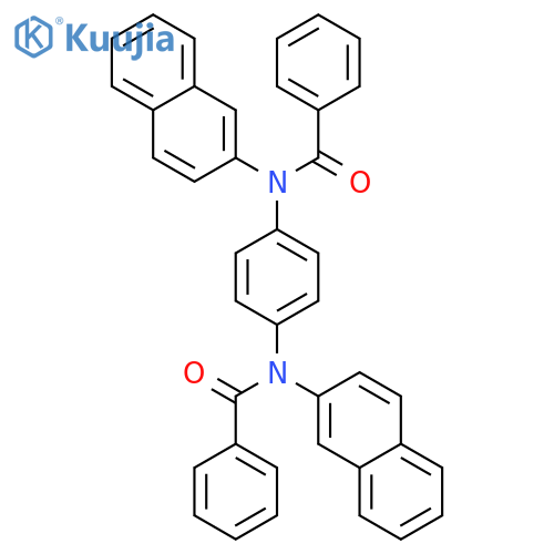 Benzamide, N,N'-1,4-phenylenebis[N-2-naphthalenyl- structure