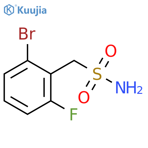(2-bromo-6-fluorophenyl)methanesulfonamide structure