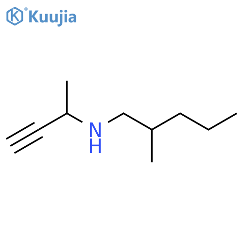 1-Pentanamine, 2-methyl-N-(1-methyl-2-propyn-1-yl)- structure