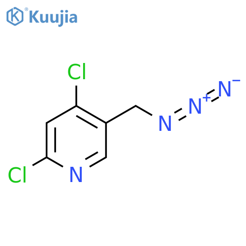 5-(Azidomethyl)-2,4-dichloropyridine structure