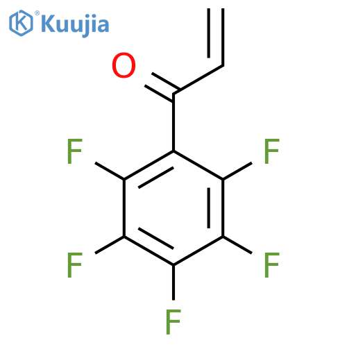 1-(pentafluorophenyl)prop-2-en-1-one structure