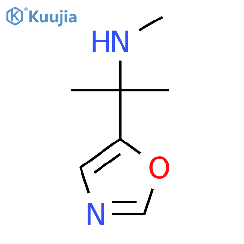 methyl2-(1,3-oxazol-5-yl)propan-2-ylamine structure