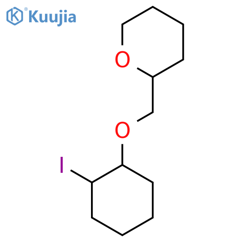 2-{(2-iodocyclohexyl)oxymethyl}oxane structure