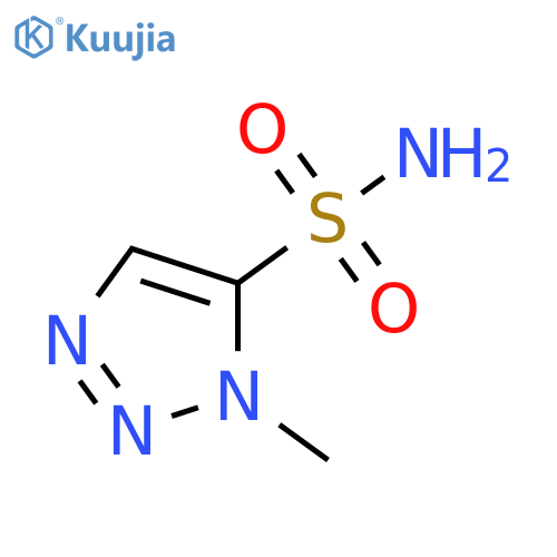 1-methyl-1H-1,2,3-triazole-5-sulfonamide structure