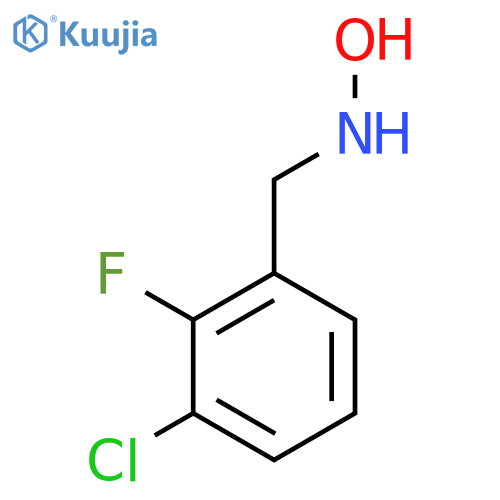 N-(3-chloro-2-fluorophenyl)methylhydroxylamine structure