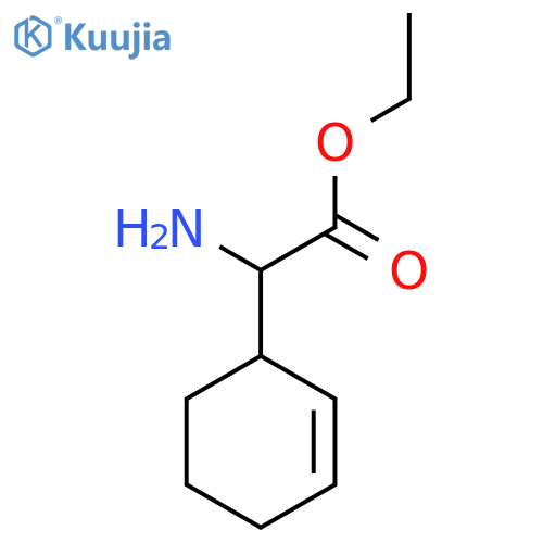 ethyl 2-amino-2-(cyclohex-2-en-1-yl)acetate structure