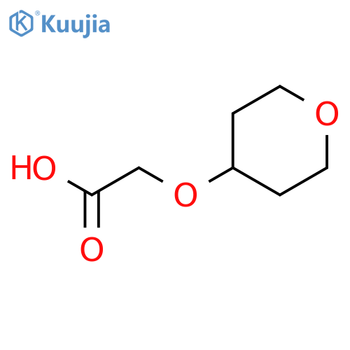 2-(oxan-4-yloxy)acetic acid structure