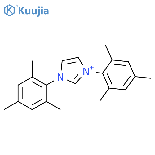 1H-Imidazolium, 1,3-bis(2,4,6-trimethylphenyl)- structure