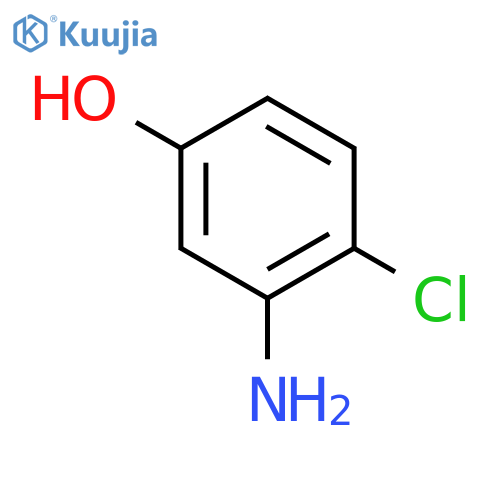 3-Amino-4-chlorophenol structure