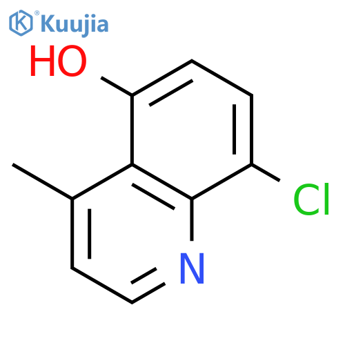 8-Chloro-4-methylquinolin-5-ol structure