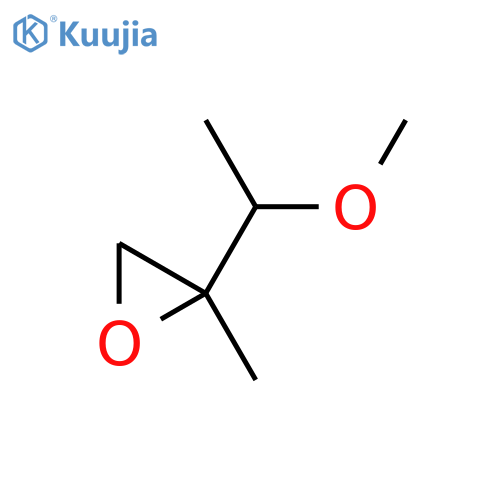 2-(1-Methoxyethyl)-2-methyloxirane structure