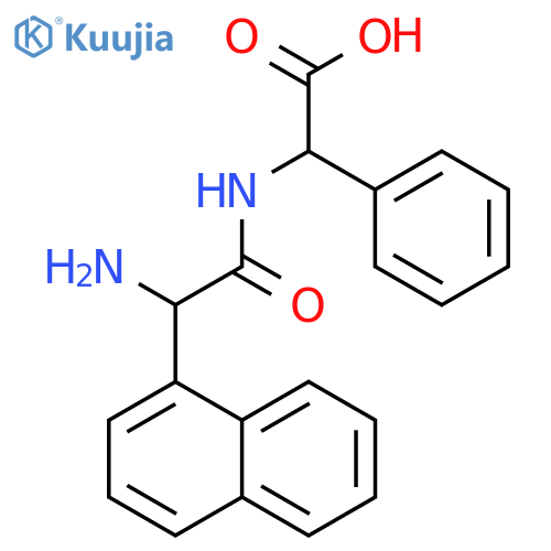 Glycine, (2R)-2-(1-naphthalenyl)glycyl-2-phenyl-, (2R)- structure