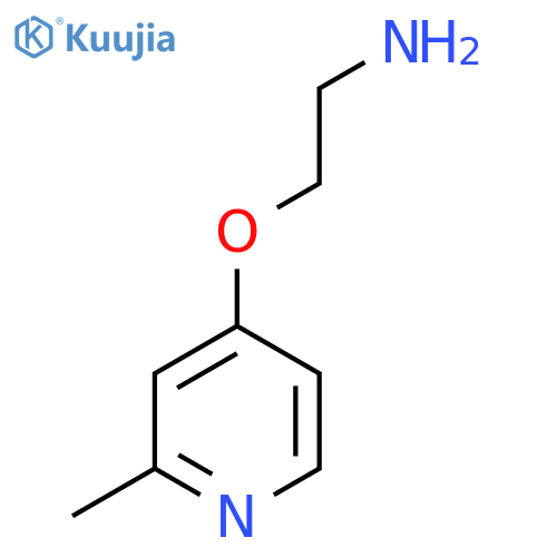 2-(2-methylpyridin-4-yl)oxyethan-1-amine structure