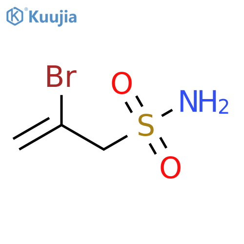 2-bromoprop-2-ene-1-sulfonamide structure