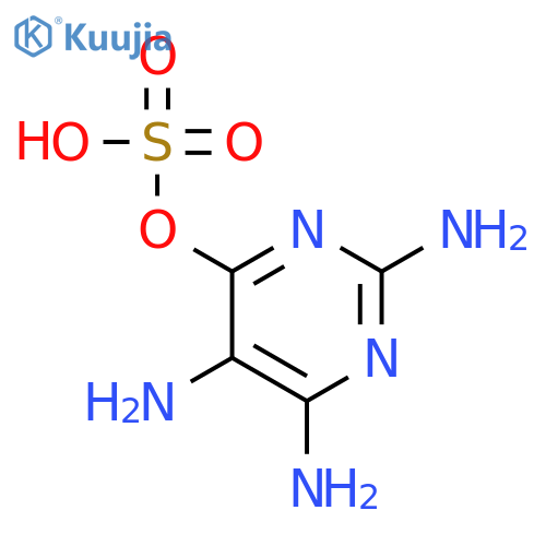 6-Hydroxy 2,4,5-Triaminopyrimidine Sulfate structure