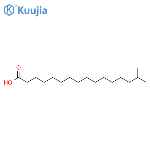 Hexadecanoic acid,15-methyl- structure