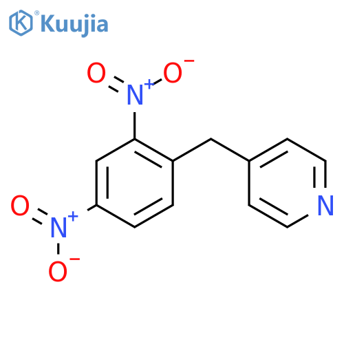 4-(2,4-Dinitrobenzyl)pyridine structure