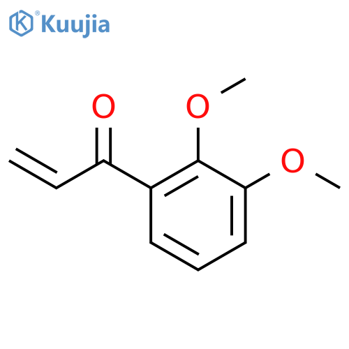 1-(2,3-dimethoxyphenyl)prop-2-en-1-one structure