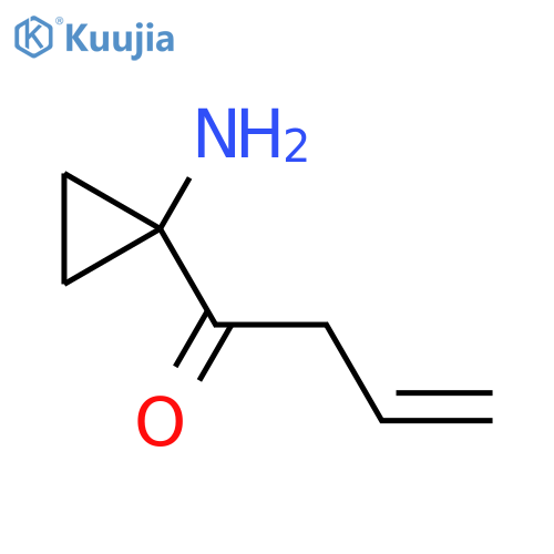 1-(1-Aminocyclopropyl)but-3-en-1-one structure