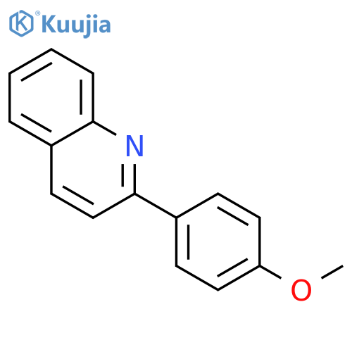 2-(4-Methoxyphenyl)quinoline structure