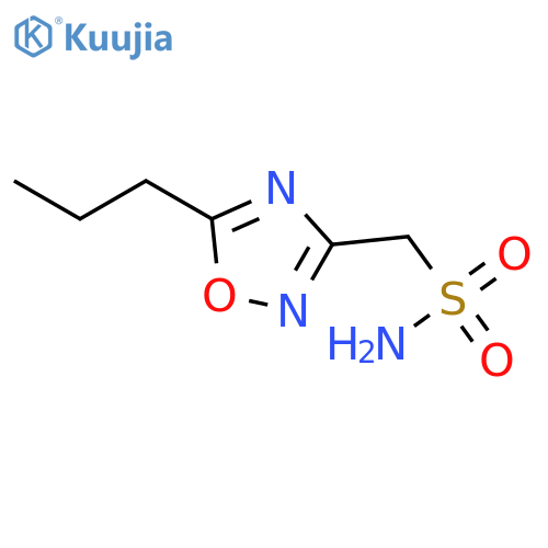 (5-propyl-1,2,4-oxadiazol-3-yl)methanesulfonamide structure