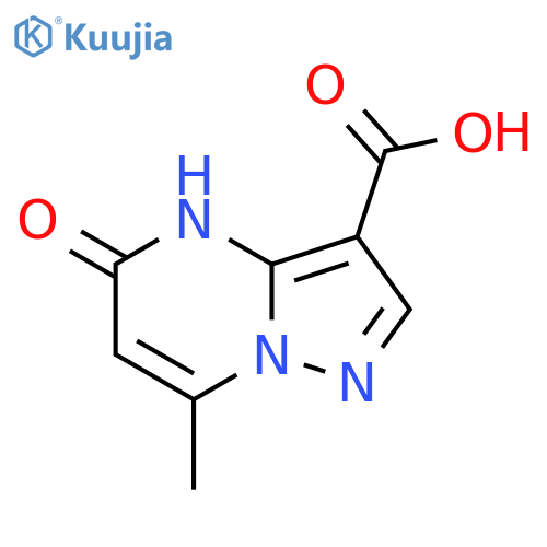7-Methyl-5-oxo-4H,5H-pyrazolo[1,5-a]pyrimidine-3-carboxylic acid structure