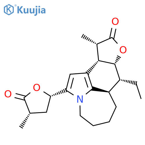 (7aR,8R,8aR,11S,11aS)-8-ethyl-11-methyl-2-((2S,4S)-4-methyl-5-oxotetrahydrofuran-2-yl)-5,6,7,7a,8,8a,11,11a-octahydroazepino[3,2,1-hi]furo[3,2-e]indol-10(4H)-one structure