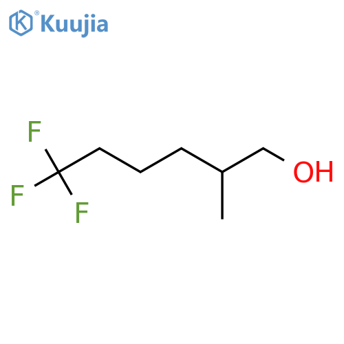 6,6,6-Trifluoro-2-methylhexan-1-ol structure