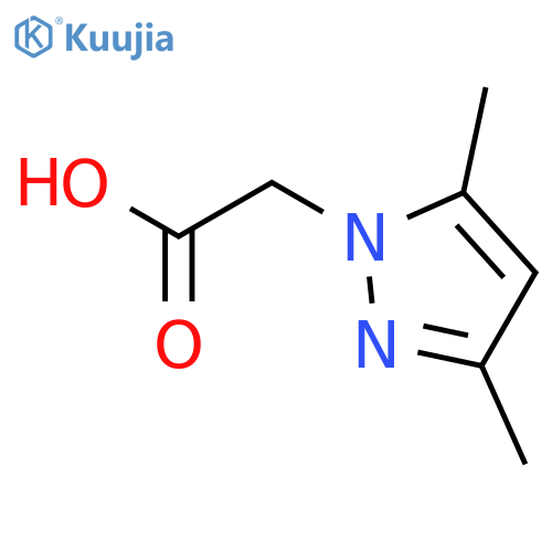 2-(3,5-Dimethyl-1H-pyrazol-1-yl)acetic acid structure