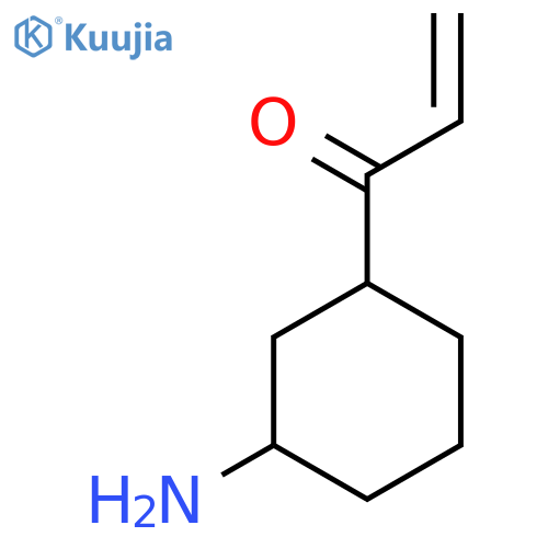 1-(3-Aminocyclohexyl)prop-2-en-1-one structure