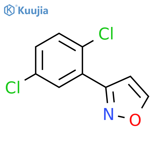 Isoxazole, 3-(2,5-dichlorophenyl)- structure