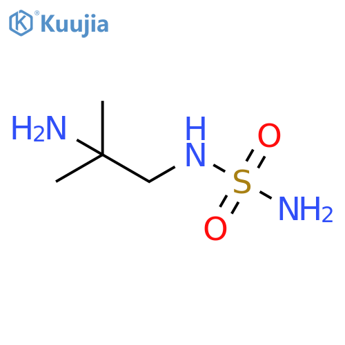 (2-amino-2-methylpropyl)sulfamoylamine structure