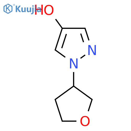 1-(Oxolan-3-yl)-1H-pyrazol-4-ol structure
