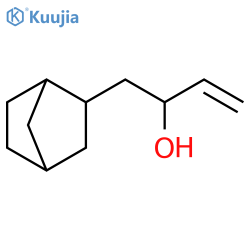 1-{bicyclo2.2.1heptan-2-yl}but-3-en-2-ol structure