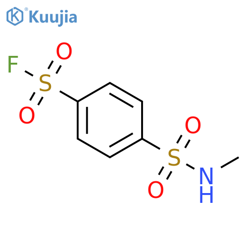 4-(methylsulfamoyl)benzene-1-sulfonyl fluoride structure