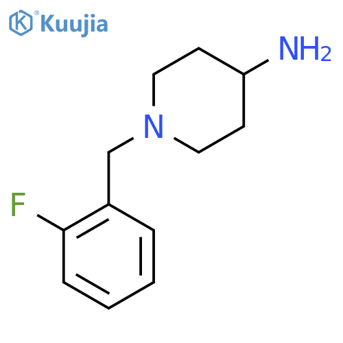 1-(2-Fluorobenzyl)-4-Piperidinamine Dihydrochloride Hydrate structure