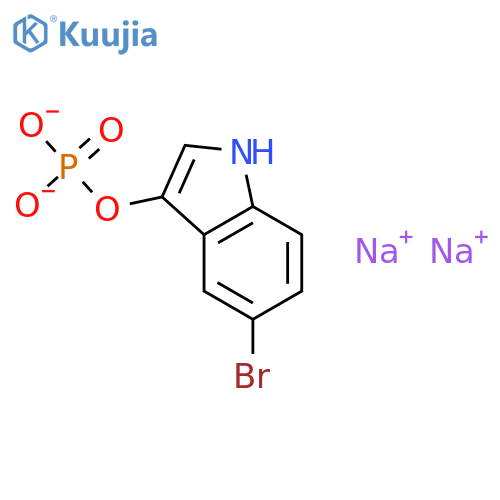 5-Bromo-3-indolyl phosphate disodium salt structure