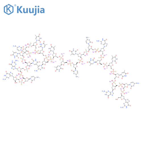 Fomivirsen sodium structure