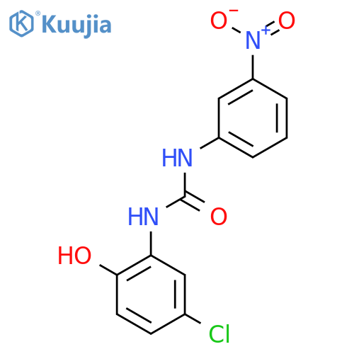 Urea, N-(5-chloro-2-hydroxyphenyl)-N'-(3-nitrophenyl)- structure