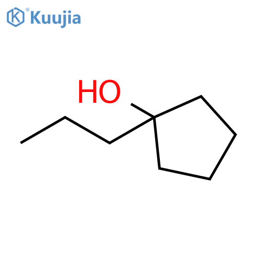 1-N-Propylcyclopentanol structure