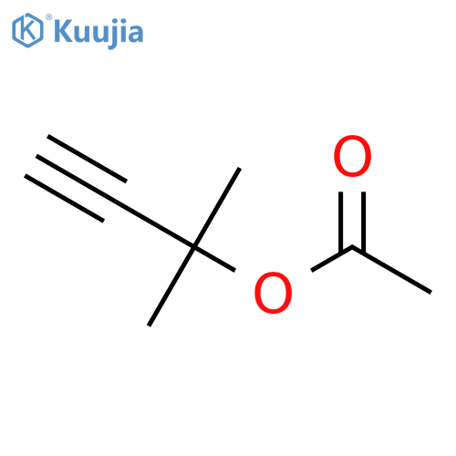 2-methylbut-3-yn-2-yl acetate structure